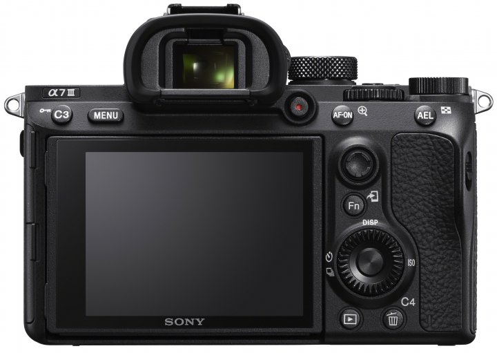 Sony Alpha 7 III: Auch der AF-Joystick ist geblieben [Bildmaterial: Sony]